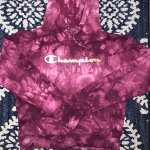 Tie Dye Champion Hoodie